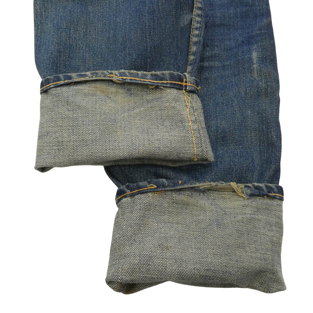 Levi's リーバイス Vintage ヴィンテージ 60s 黒タブ 605 606 BIG E 並行ステッチ 巻縫い ボタン裏S gripperジッパー デニム パンツ ブルー系【中古】