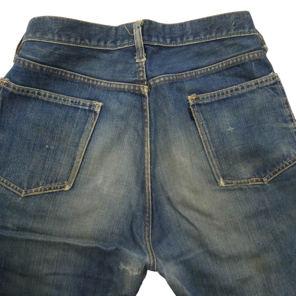 Levi's リーバイス Vintage ヴィンテージ 60s 黒タブ 605 606 BIG E 並行ステッチ 巻縫い ボタン裏S gripperジッパー デニム パンツ ブルー系【中古】