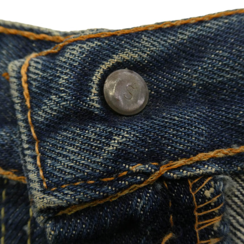 Levi's リーバイス Vintage ヴィンテージ 60s 黒タブ 605 606 BIG E 並行ステッチ 巻縫い ボタン裏S gripperジッパー デニム パンツ ブルー系【中古】