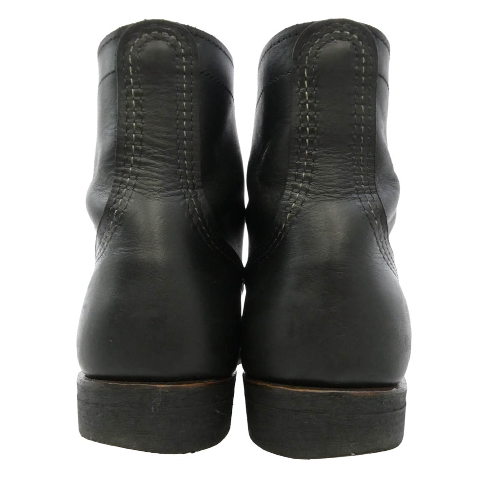 RED WING レッドウィング 8084 IRON RANGER アイアンレンジャー レザー ブーツ ブラック系 26.5cm【中古】