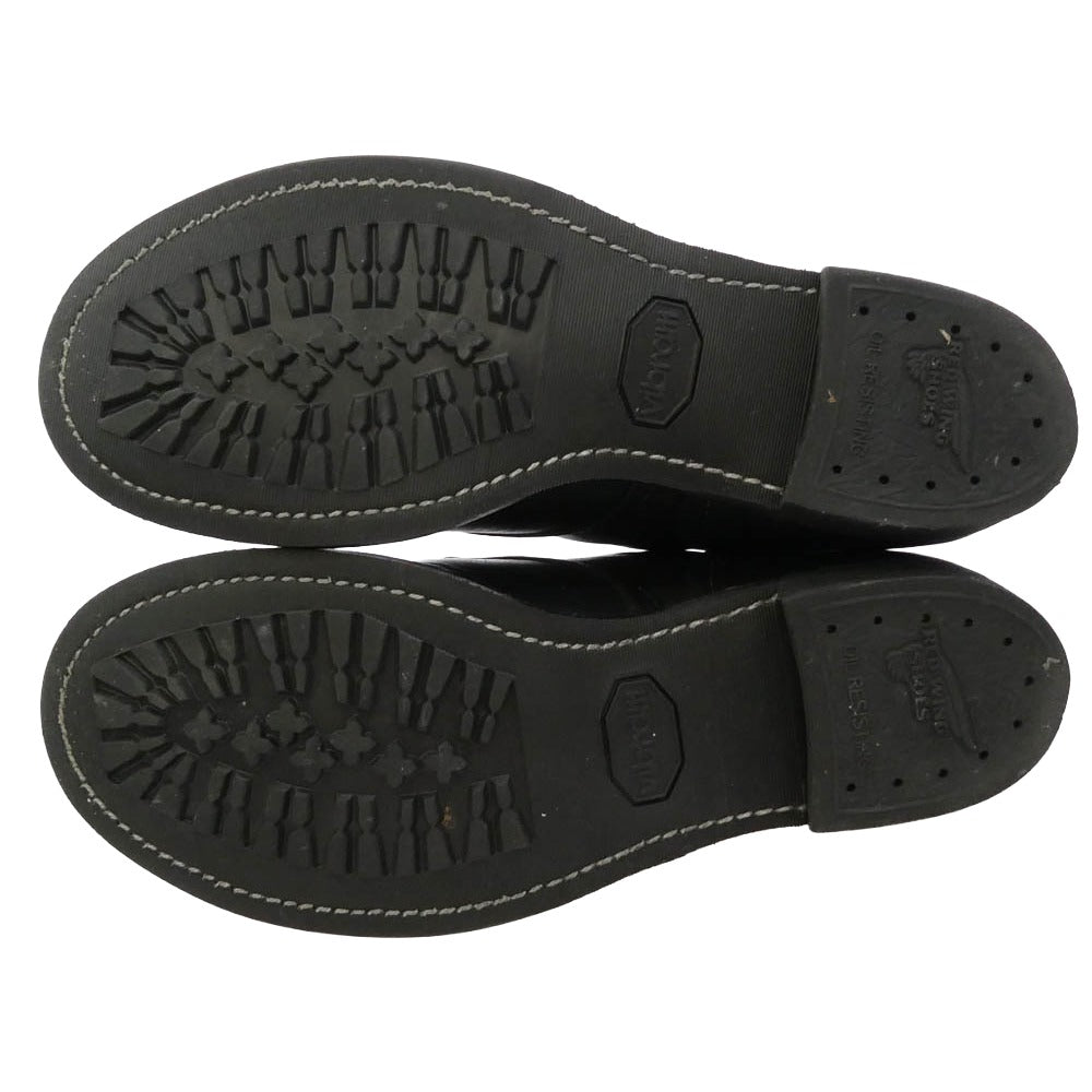 RED WING レッドウィング 8084 IRON RANGER アイアンレンジャー レザー ブーツ ブラック系 26.5cm【中古】