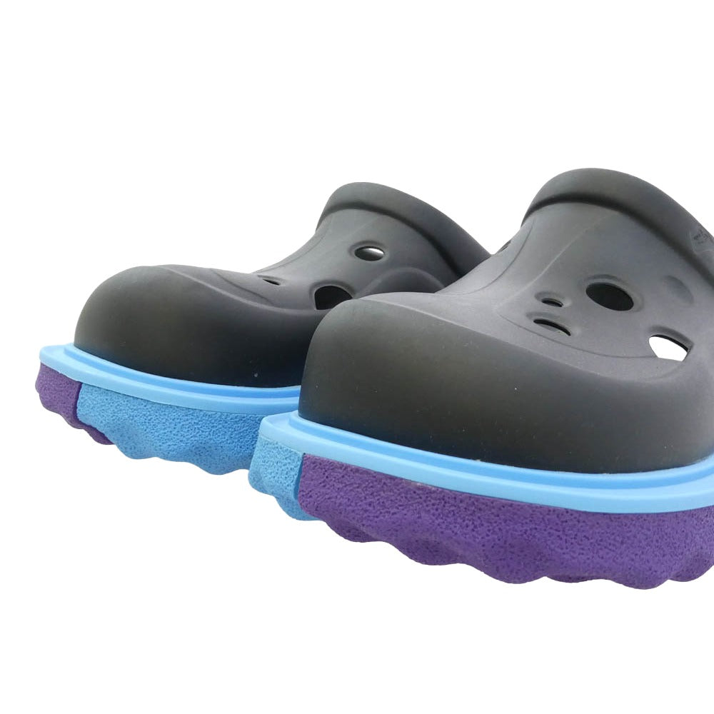 OFF-WHITE オフホワイト OWIH019SMAT0014537 Sponge Sole Meteor Slipper スポンジソール メテオ スリッパ サンダル ブラック系 ライトブルー系 42【中古】