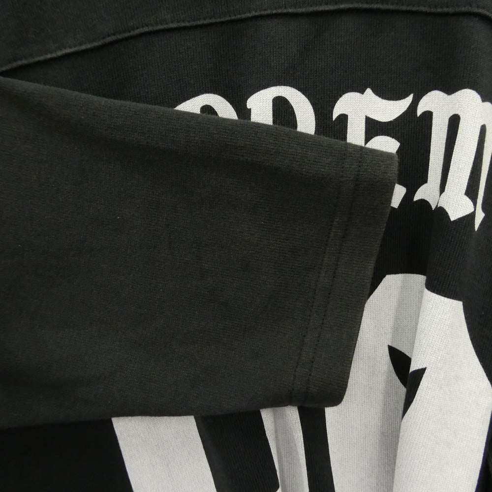 Supreme シュプリーム PLAYBOY プレイボーイ 26SS x Playboy プレイボーイ L/S Football Top フットボール トップ 長袖 カットソー ロンT ブラック系 S【中古】