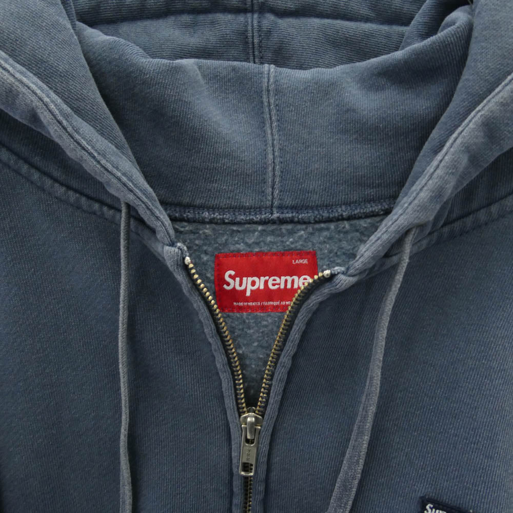 Supreme シュプリーム 24SS Overdyed Small Box Zip Up Hooded