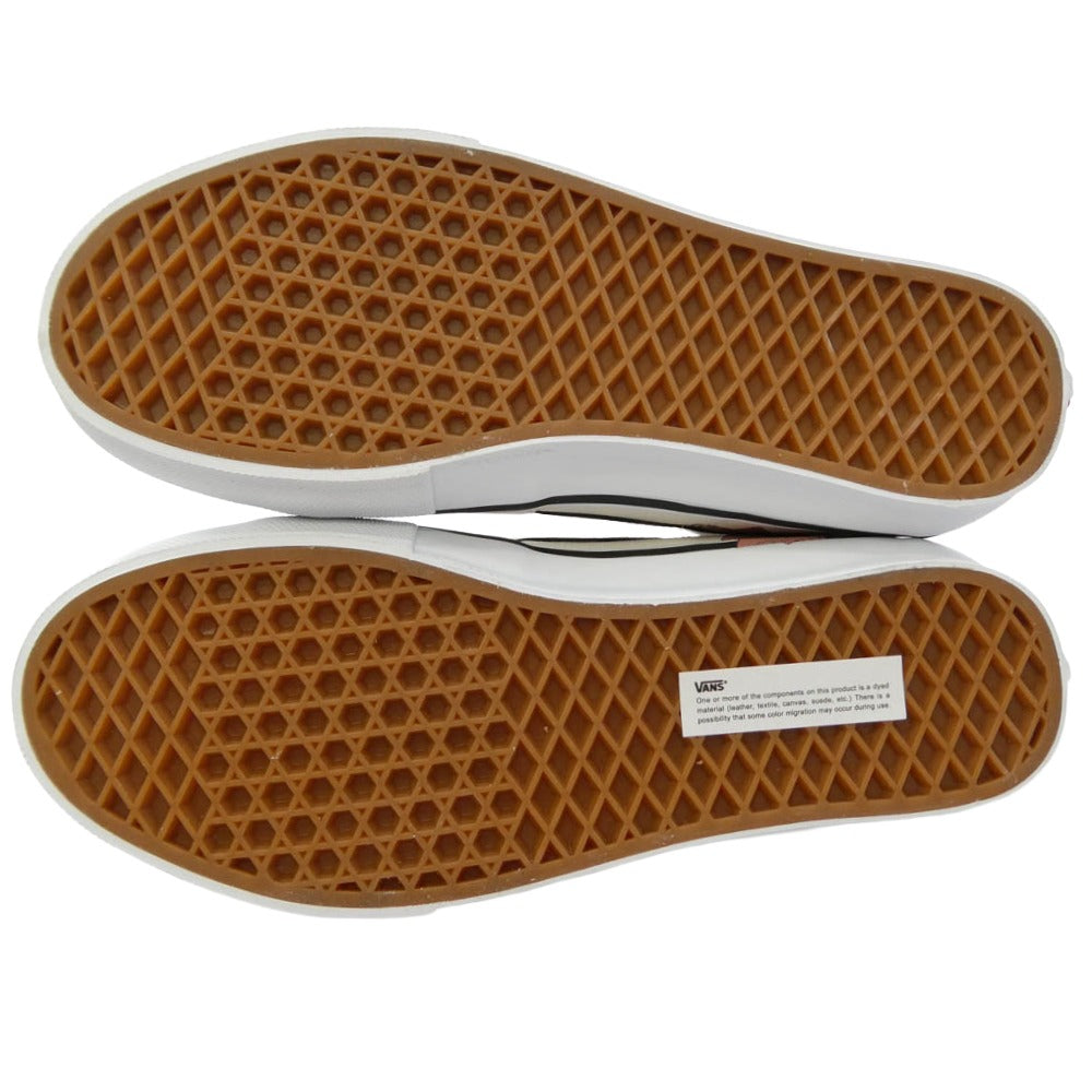 Supreme シュプリーム VANS バンズ VN0A5KS1CRM x Nate Lowman ネイトローマン x Vans バンズ Skate Grosso Mid スケートグロッソ ミッド スニーカー オフホワイト系 28cm【極上美品】【中古】