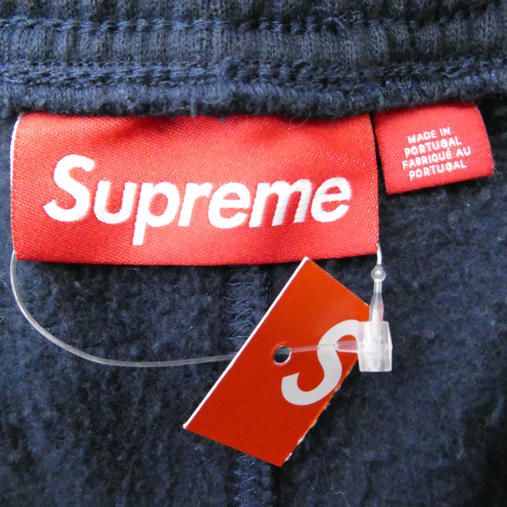 Supreme シュプリーム 26SS Small Box Drawstring Sweatpant スモールボックス ドローストリング スウェットパンツ ネイビー系 M【中古】