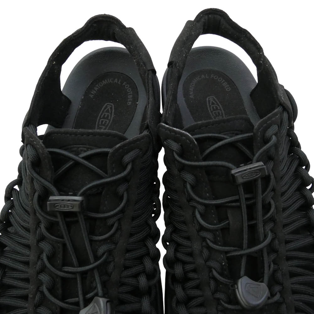 KEEN キーン 1014097 KEEN UNEEK ユニーク ブラック サンダル ブラック系 25.0cm【中古】