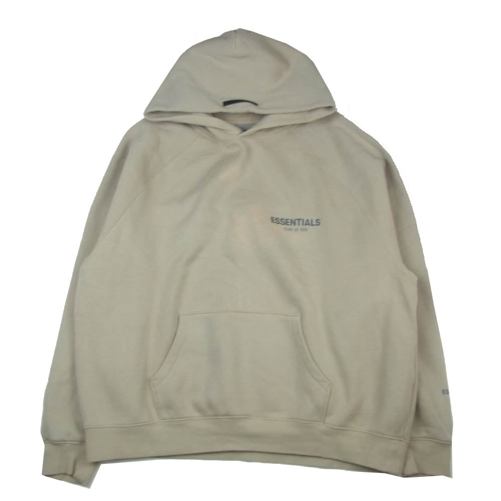 FEAR OF GOD フィアオブゴッド ESSENTIALS エッセンシャルズ フーディー パーカー ベージュ系 L【中古】 FEAR OF GOD フィアオブゴッド ESSENTIALS エッセンシャルズ