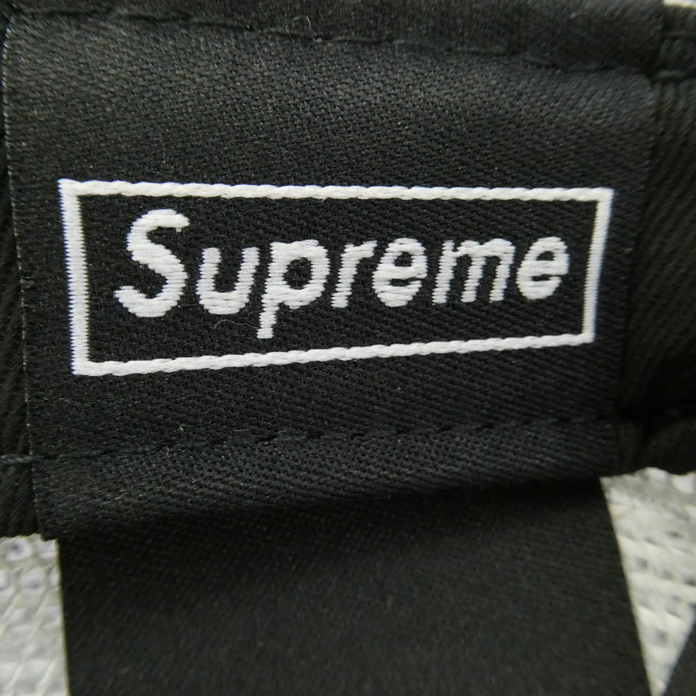 Supreme シュプリーム NEW ERA ニューエラ 24SS x New Era ニューエラ Box Logo Mesh Back ボックスロゴ メッシュ スナップバック キャップ 帽子 グレー系 57.7cm【美品】【中古】