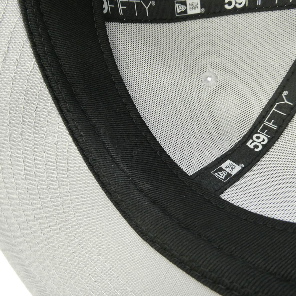 Supreme シュプリーム NEW ERA ニューエラ 24SS x New Era ニューエラ Box Logo Mesh Back ボックスロゴ メッシュ スナップバック キャップ 帽子 グレー系 57.7cm【美品】【中古】