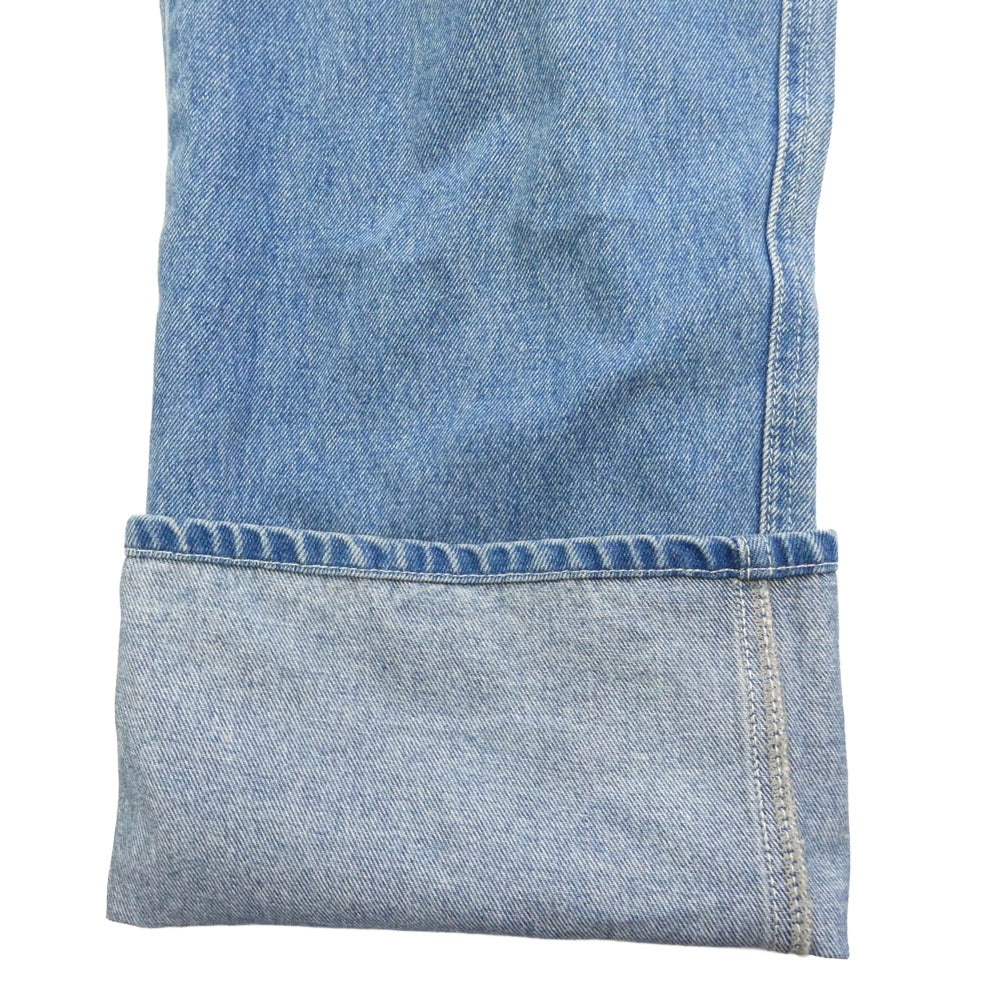 ダイム ライトウォッシュ バギー ジーンズ デニムパンツ インディゴブルー系 XL【中古】