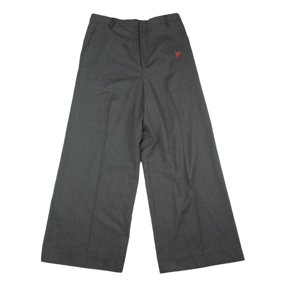 エムエーエスユー 26SS M26U6PL001 RED ANGEL WIDE TROUSERS ワイド トラウザー スラックス パンツ ブラウン系 50【新古品】【未使用】【中古】