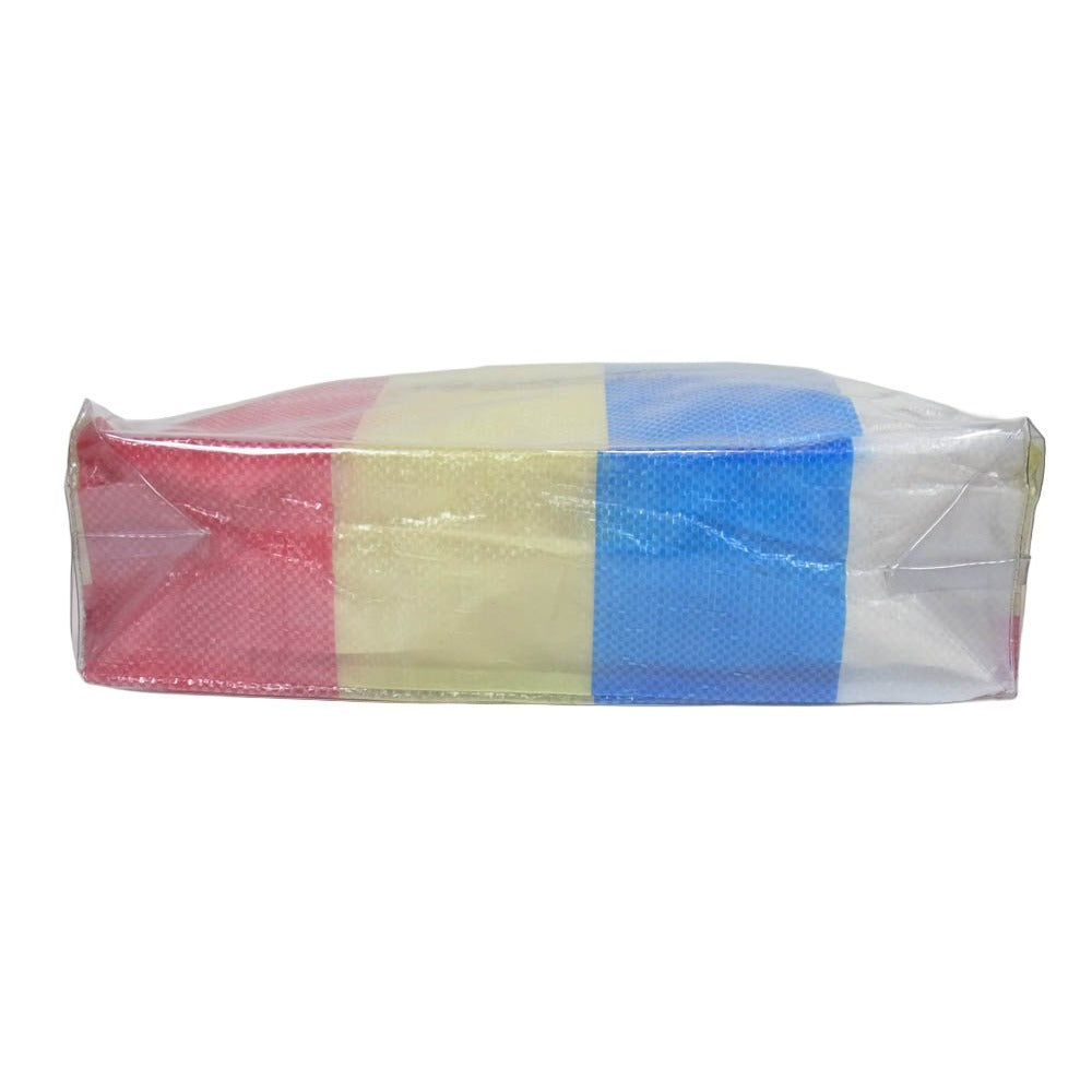COMME des GARCONS コムデギャルソン S26610 SHIRT シャツ PVC トート バッグ マルチカラー系【美品】【中古】