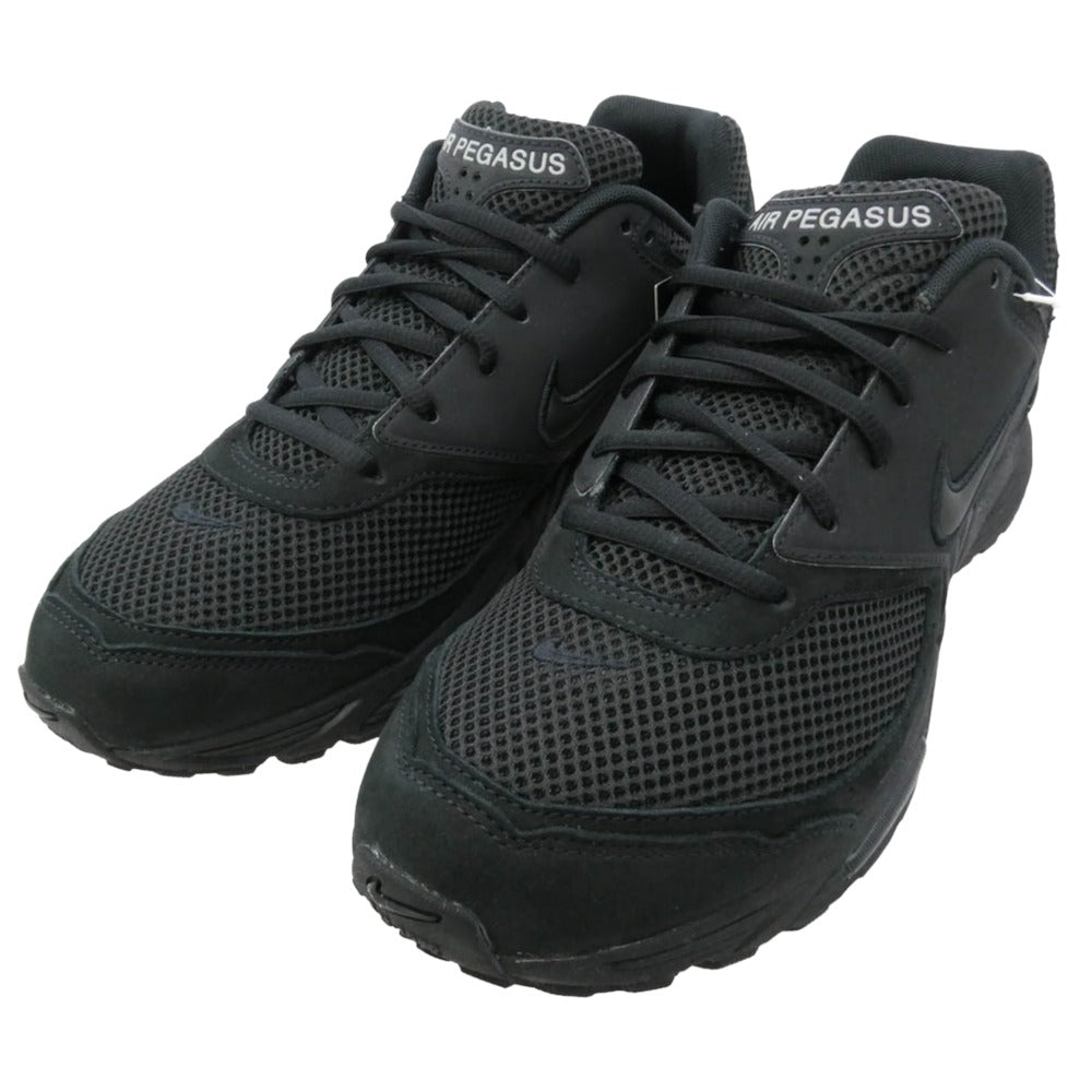 COMME des GARCONS HOMME PLUS コムデギャルソンオムプリュス NIKE ナイキ FJ4692-001 × Nike Air Pegasus 2005 Black エアペガサス スニーカー ブラック系 28cm【中古】