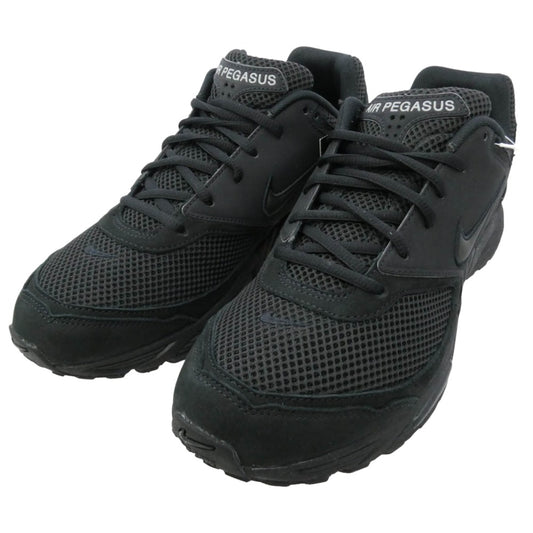 COMME des GARCONS HOMME PLUS コムデギャルソンオムプリュス NIKE ナイキ FJ4692-001 × Nike Air Pegasus 2005 Black エアペガサス スニーカー ブラック系 28cm【中古】