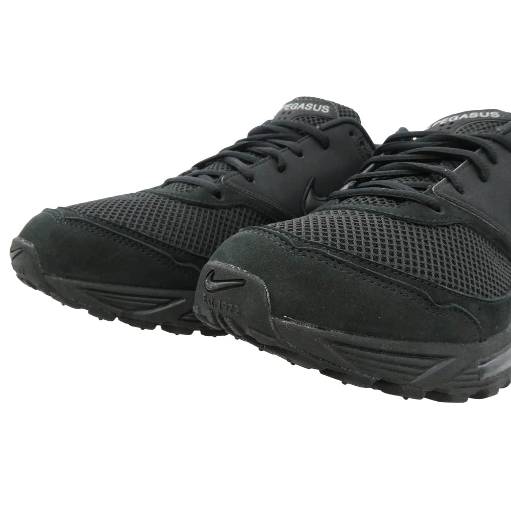 COMME des GARCONS HOMME PLUS コムデギャルソンオムプリュス NIKE ナイキ FJ4692-001 × Nike Air Pegasus 2005 Black エアペガサス スニーカー ブラック系 28cm【中古】