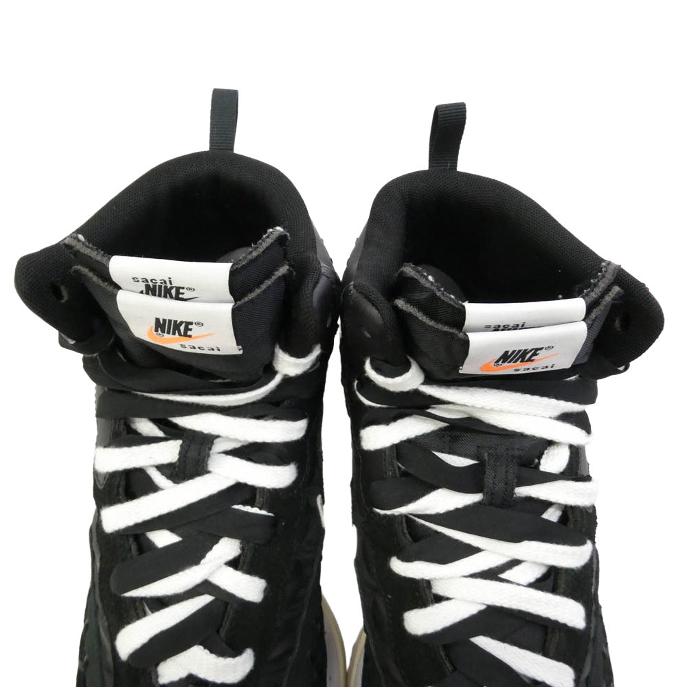 NIKE ナイキ Sacai サカイ JEAN-PAUL GAULTIER ジャンポールゴルチエ DH9186-001 × Sacai × Jean-Paul Gaultier Vapor Waffle ヴェイパーワッフル スニーカー ブラック系 27cm【中古】