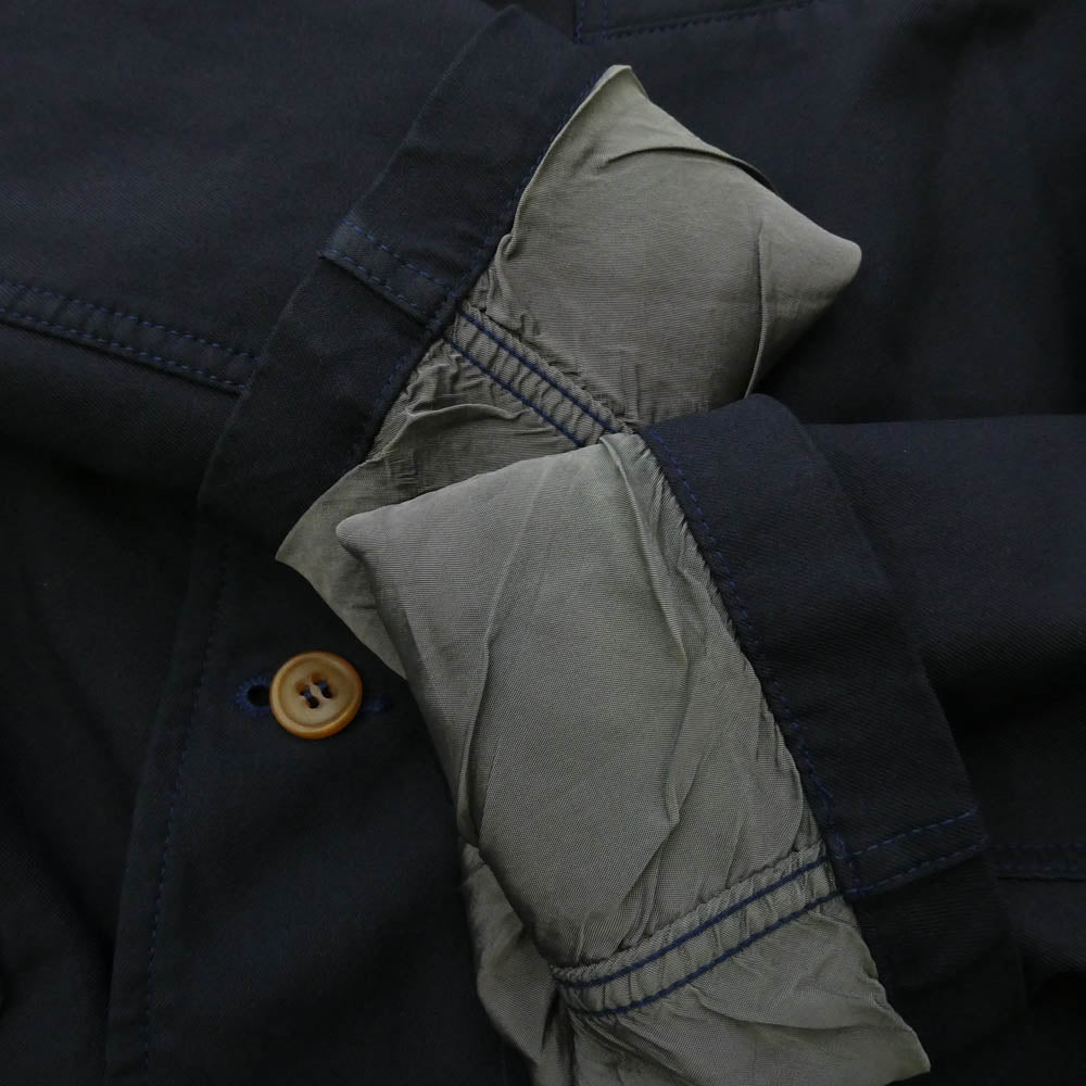COMME des GARCONS HOMME PLUS コムデギャルソンオムプリュス 13AW PL-J036 エステル縮絨 ポリ縮 ロング ジャケット ブラック系 M【中古】