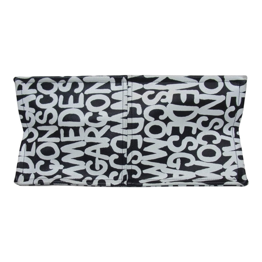 COMME des GARCONS コムデギャルソン GC-K201 Artwork by baanai アートワーク トート バッグ ブラック系【中古】