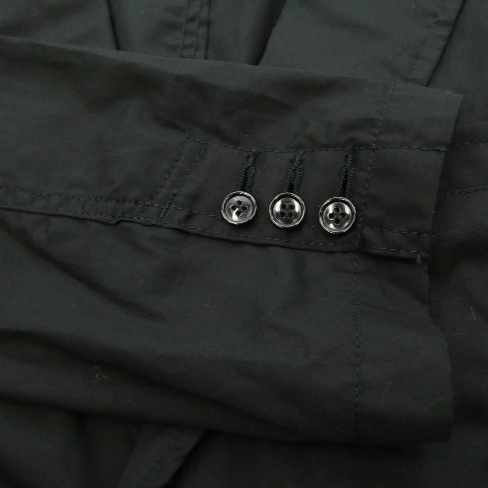 COMME des GARCONS HOMME PLUS コムデギャルソンオムプリュス 20ss PE-J075 フリル切替 燕尾 ジャケット ブラック系 M【中古】 COMME des GARCONS HOMME PLUS コムデギャルソンオムプリュス 20ss PE