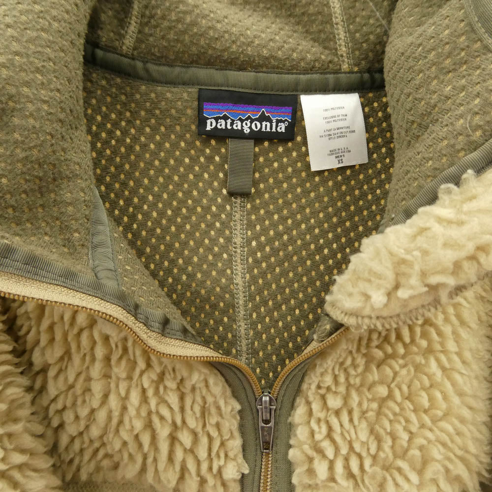 patagonia パタゴニア 20930 00s RETRO RHYTHM HOODY レトロ リズム フーディ ジップアップ ジャケット ベージュ系 XS【中古】 patagonia パタゴニア 20930 00s RETRO RHYTHM HOODY レトロ リズム