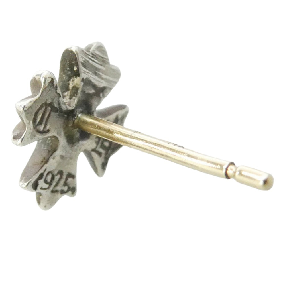 CHROME HEARTS クロムハーツ（原本無） No2 CH PLS CHプラス スタッド ピアス シルバー系【中古】
