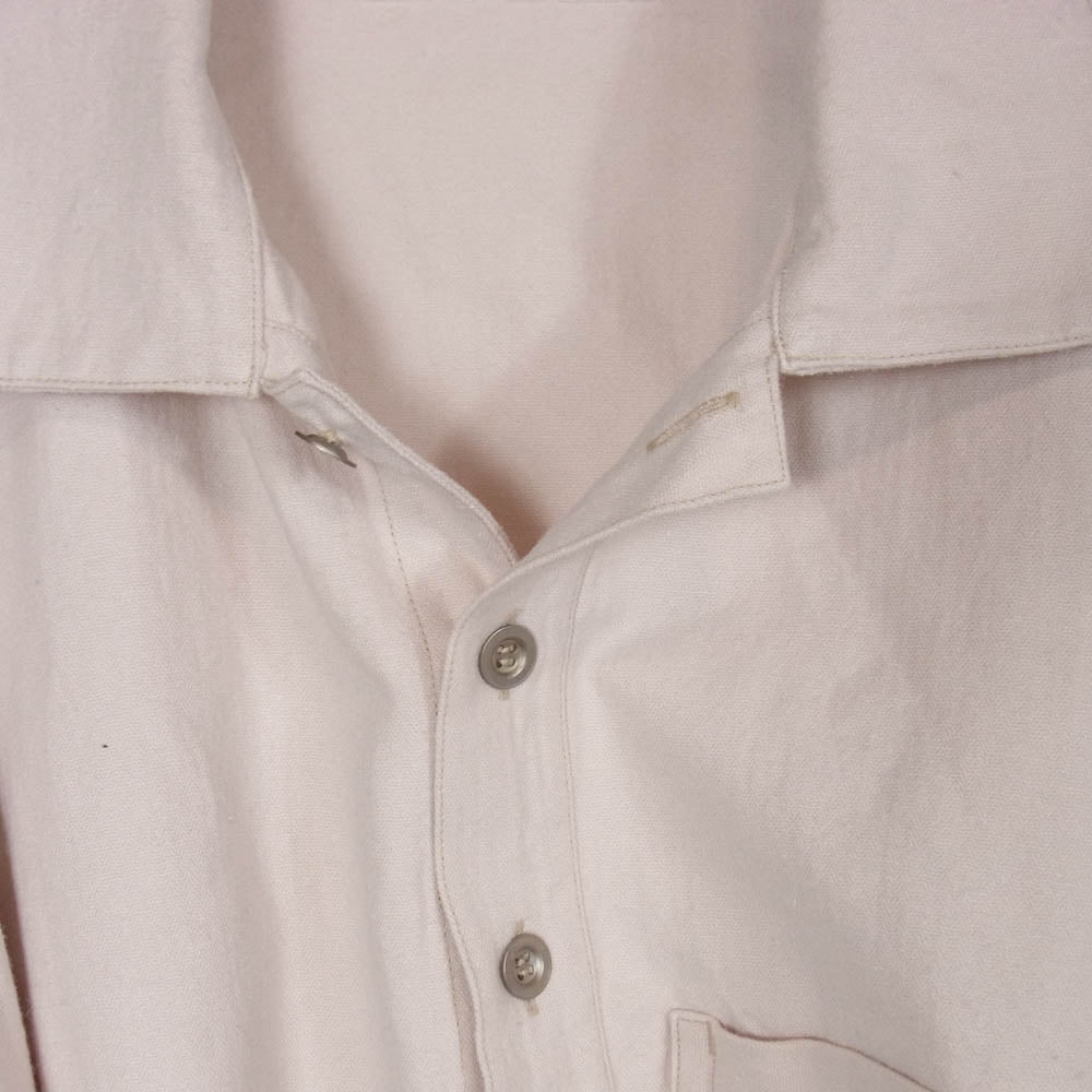 ナイスネス 22SS WILDE プルオーバー 長袖 シャツ ピンク系 M【中古】