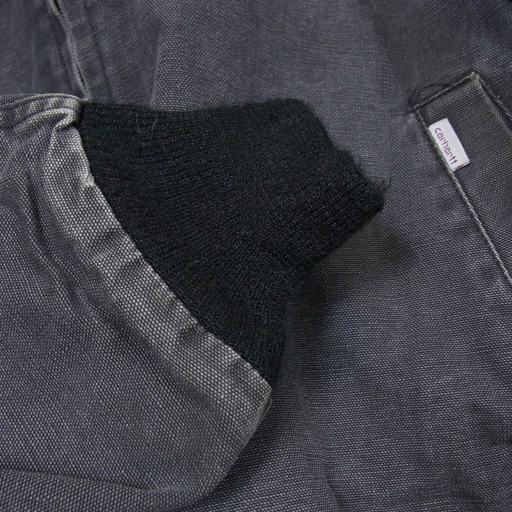 Carhartt カーハート USA製 80s 100YEARS 100周年 サンタフェ ウエスタン ジャケット ブラック系 表記無し【中古】