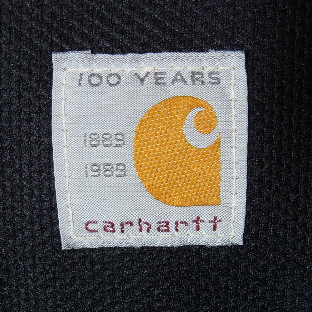 Carhartt カーハート USA製 80s 100YEARS 100周年 サンタフェ ウエスタン ジャケット ブラック系 表記無し【中古】