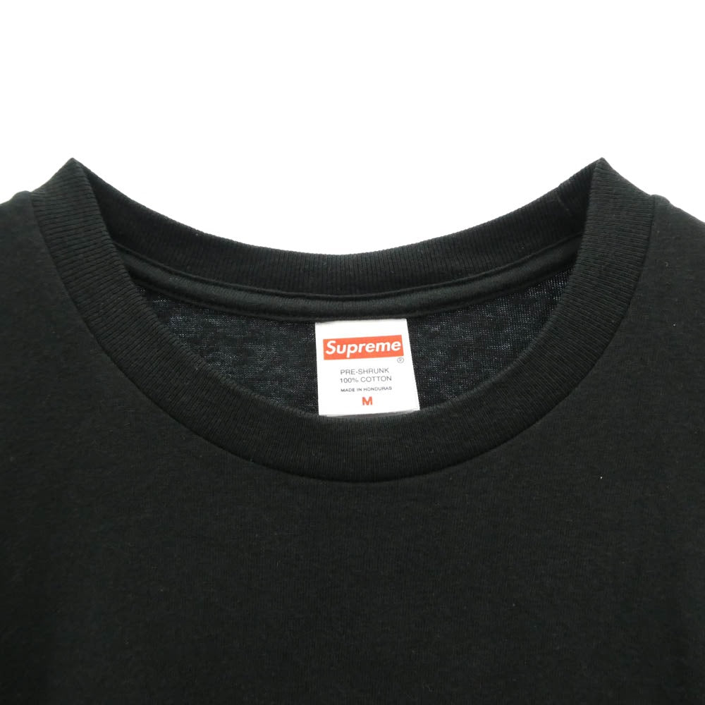 Supreme シュプリーム 26SS × Spider-Man Tee スパイダーマン グラフィック コットン 半袖 Tシャツ ブラック系 M【中古】
