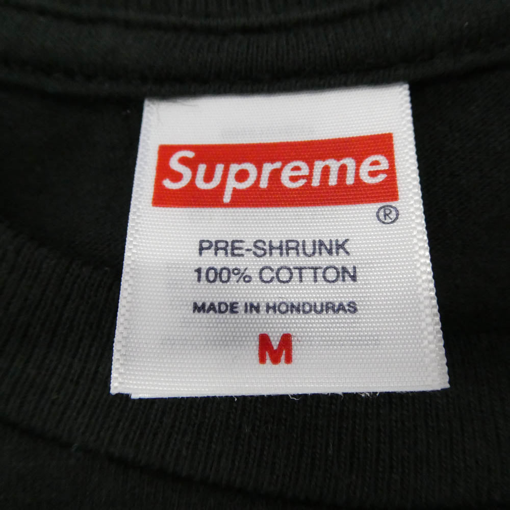 Supreme シュプリーム 26SS × Spider-Man Tee スパイダーマン グラフィック コットン 半袖 Tシャツ ブラック系 M【中古】