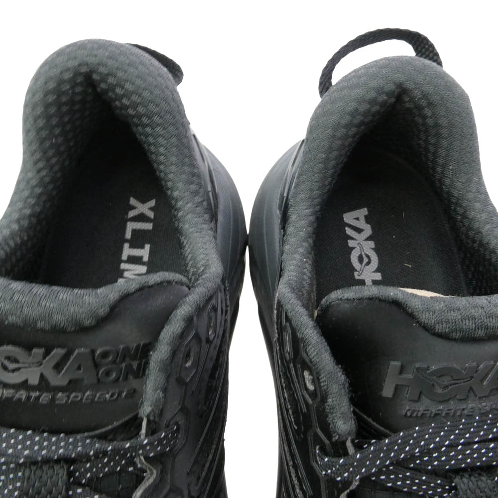HOKA ONE ONE ホカ オネオネ 1181770-bckch MAFATE SPEED 2 TS XLIM マファテスピード2 TS エクスリム ローカット スニーカー ブラック系 27cm【中古】