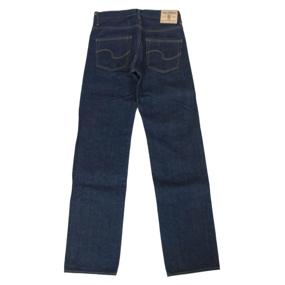 ONI DENIM 鬼デニム ONI-270 ishikawadai 15oz 石川台デニム レギュラーストレート ジーンズ デニム パンツ W31 インディゴブルー系 31【極上美品】【中古】