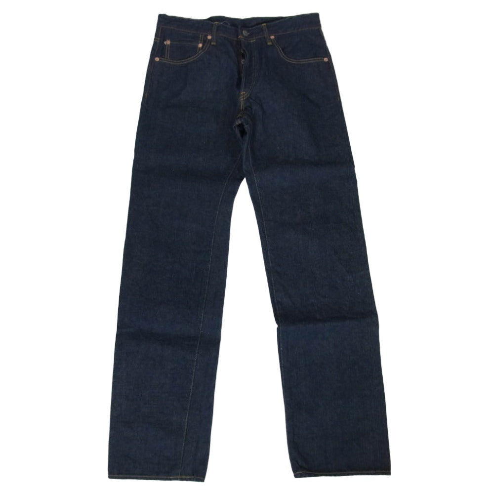 ONI DENIM 鬼デニム ONI-270 ishikawadai 15oz 石川台デニム レギュラーストレート ジーンズ デニム パンツ W33 インディゴブルー系 33【極上美品】【中古】