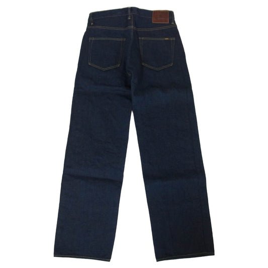 ONI DENIM 鬼デニム ONI200ZR-OLV Secret Denim weft Olive Wide Straight 20oz シークレットデニム 緯糸オリーブ ワイドストレート デニム パンツ W33 インディゴブルー系 33【極上美品】【中古】