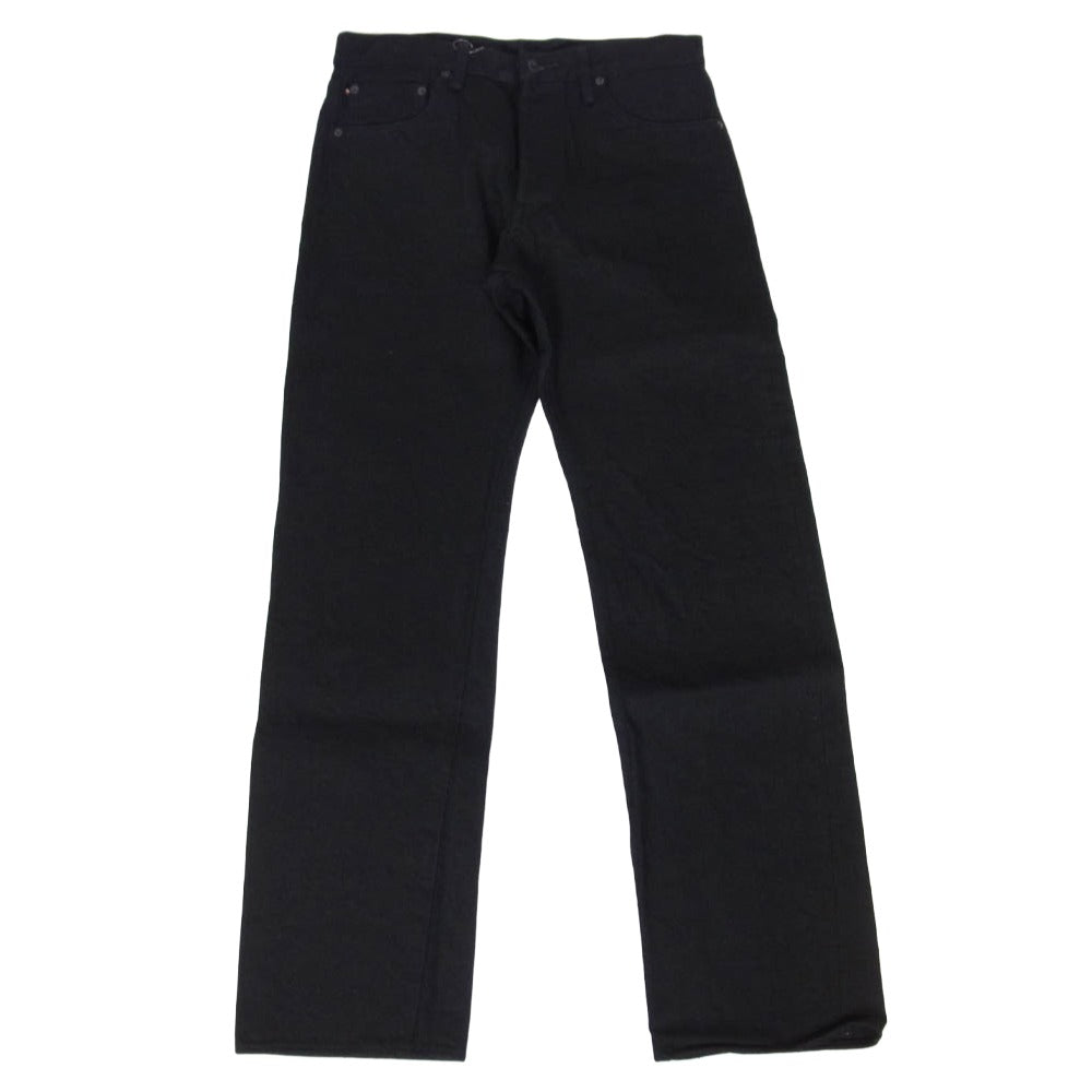 ONI DENIM 鬼デニム ONI288ZR-BKBK 20oz シークレット ブラックデニム レギュラーストレート デニム パンツ W34 ブラック系 34【極上美品】【中古】