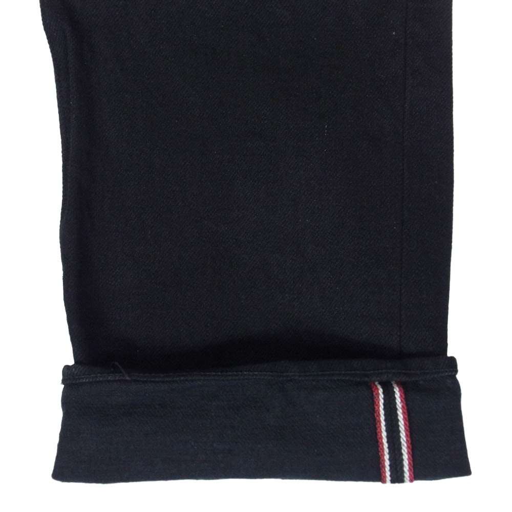 ONI DENIM 鬼デニム ONI288ZR-BKBK 20oz シークレット ブラックデニム レギュラーストレート デニム パンツ W34 ブラック系 34【極上美品】【中古】
