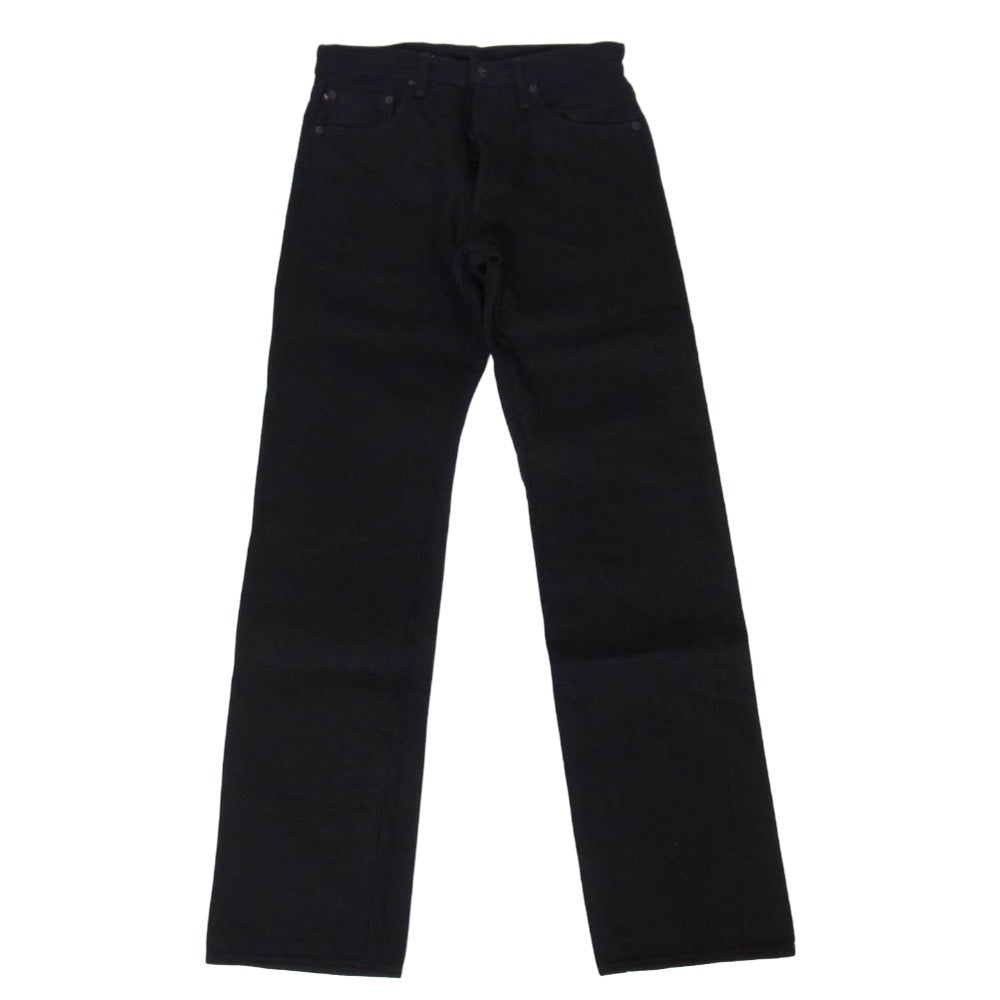 ONI DENIM 鬼デニム ONI288ZR-BKBK 20oz シークレット ブラックデニム レギュラーストレート デニム パンツ W31 ブラック系 31【極上美品】【中古】