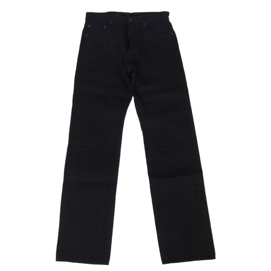 ONI DENIM 鬼デニム ONI288ZR-BKBK 20oz シークレット ブラックデニム レギュラーストレート デニム パンツ W31 ブラック系 31【極上美品】【中古】