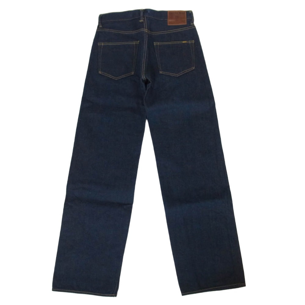 ONI DENIM 鬼デニム ONI200ZR-OLV Secret Denim weft Olive Wide Straight 20oz シークレットデニム 緯糸オリーブ ワイドストレート デニム パンツ W31 インディゴブルー系 31【極上美品】【中古】