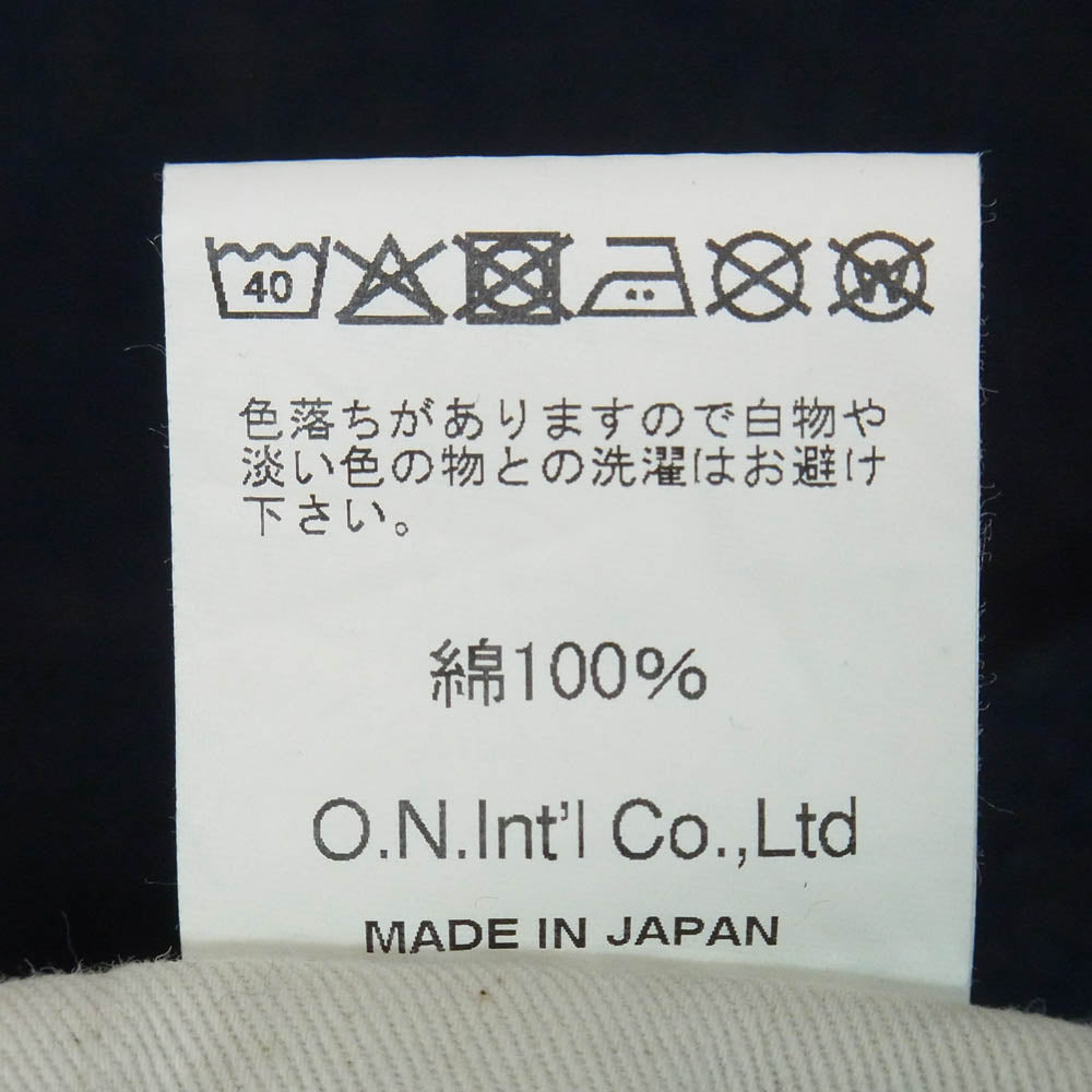 ONI DENIM 鬼デニム ONI288ZR-LBR 20oz Secret Denim weft Light Brown Regular Straight 0oz シークレットデニム 緯糸ライトブラウン ジーンズ デニムパンツ インディゴブルー系 34【極上美品】【中古】