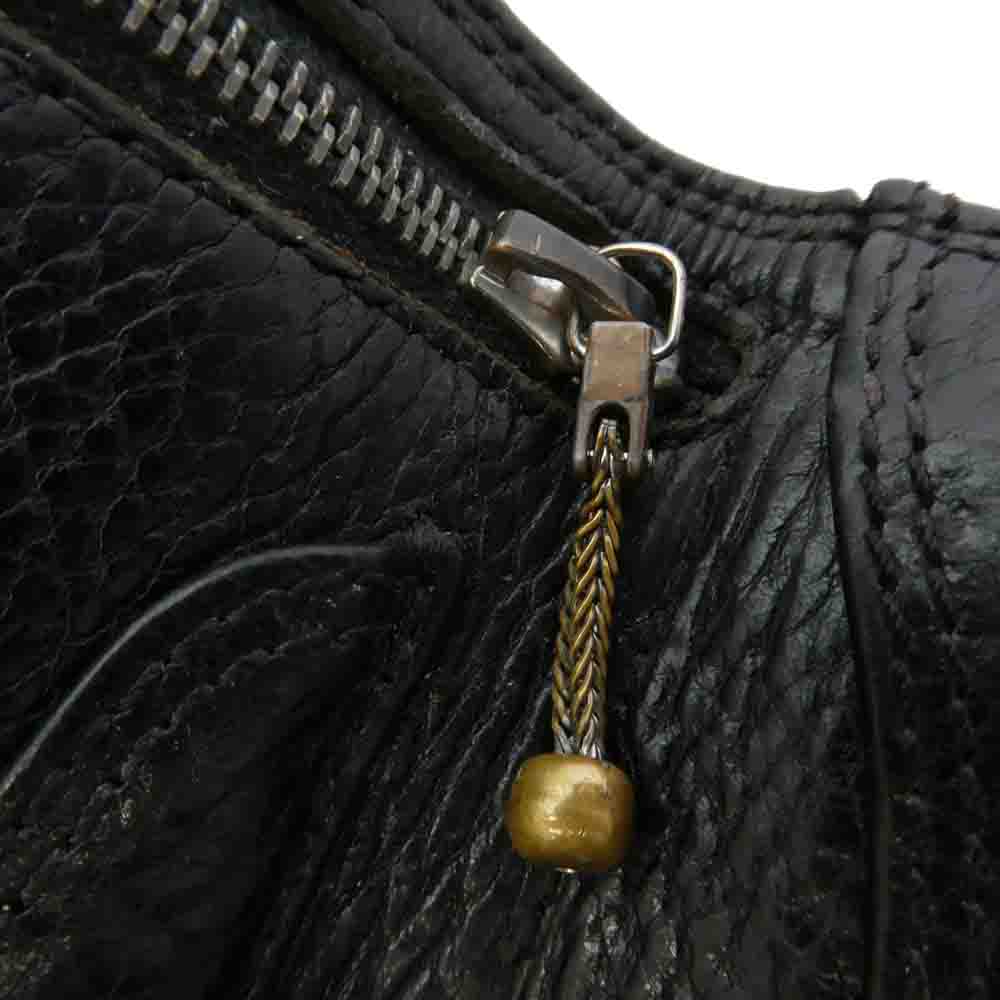 CHROME HEARTS クロムハーツ（原本有） 2246-304-0300-0200 3Fold 3フォールド レザー ウォレット 3つ折り 財布 ブラック系【中古】