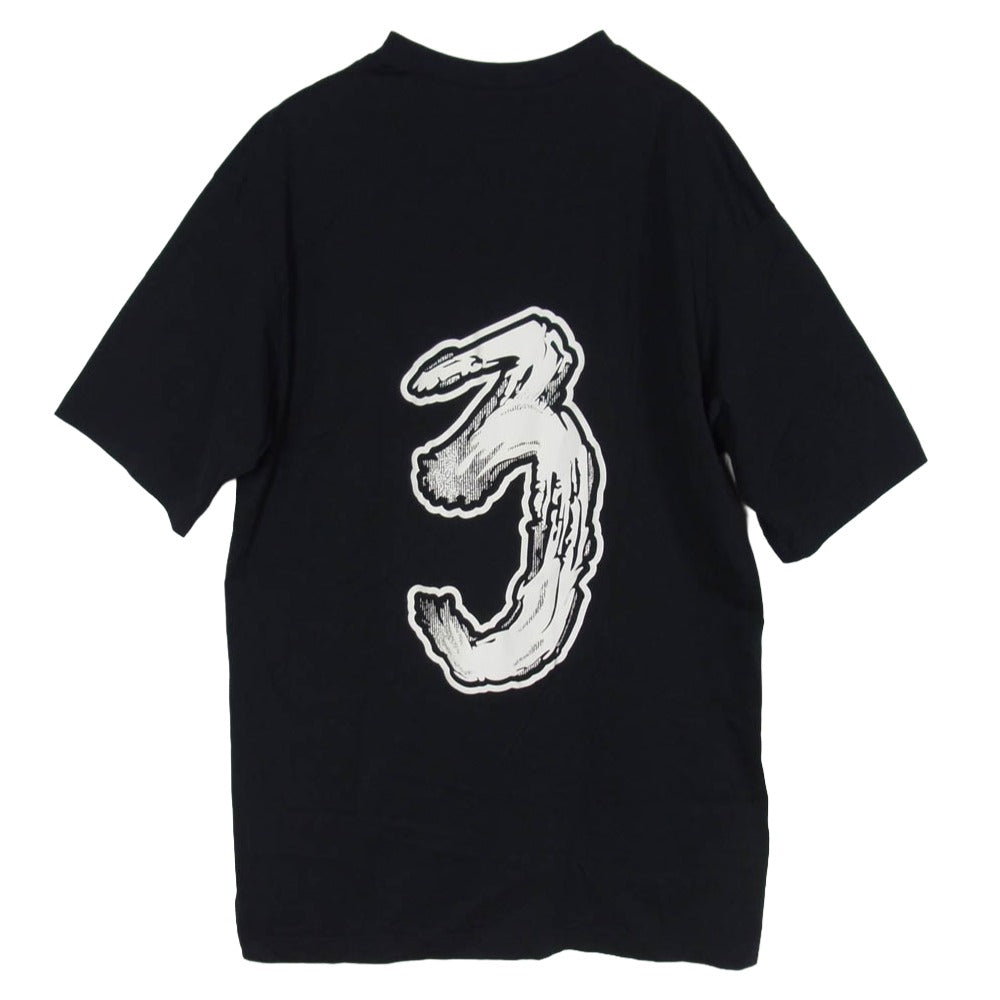 Y-3 Yohji Yamamoto ワイスリー ヨウジヤマモト 23ss HY1271 LOGO GFX TEE ロゴグラフィック Tシャツ ブラック系 XS【中古】
