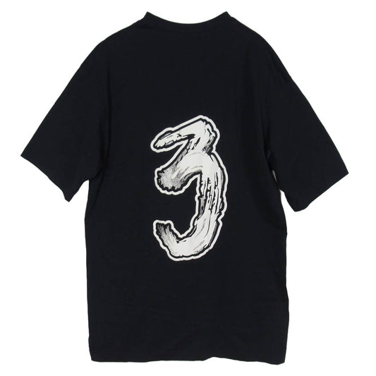 Y-3 Yohji Yamamoto ワイスリー ヨウジヤマモト 23ss HY1271 LOGO GFX TEE ロゴグラフィック Tシャツ ブラック系 XS【中古】