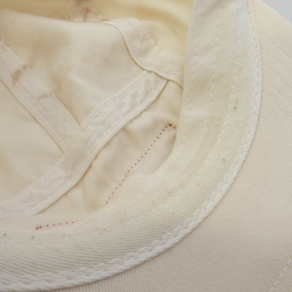 Supreme シュプリーム 24SS Washed Chino Twill Camp Cap ウォッシュド チノ ツイル キャンプ キャップ オフホワイト系【中古】