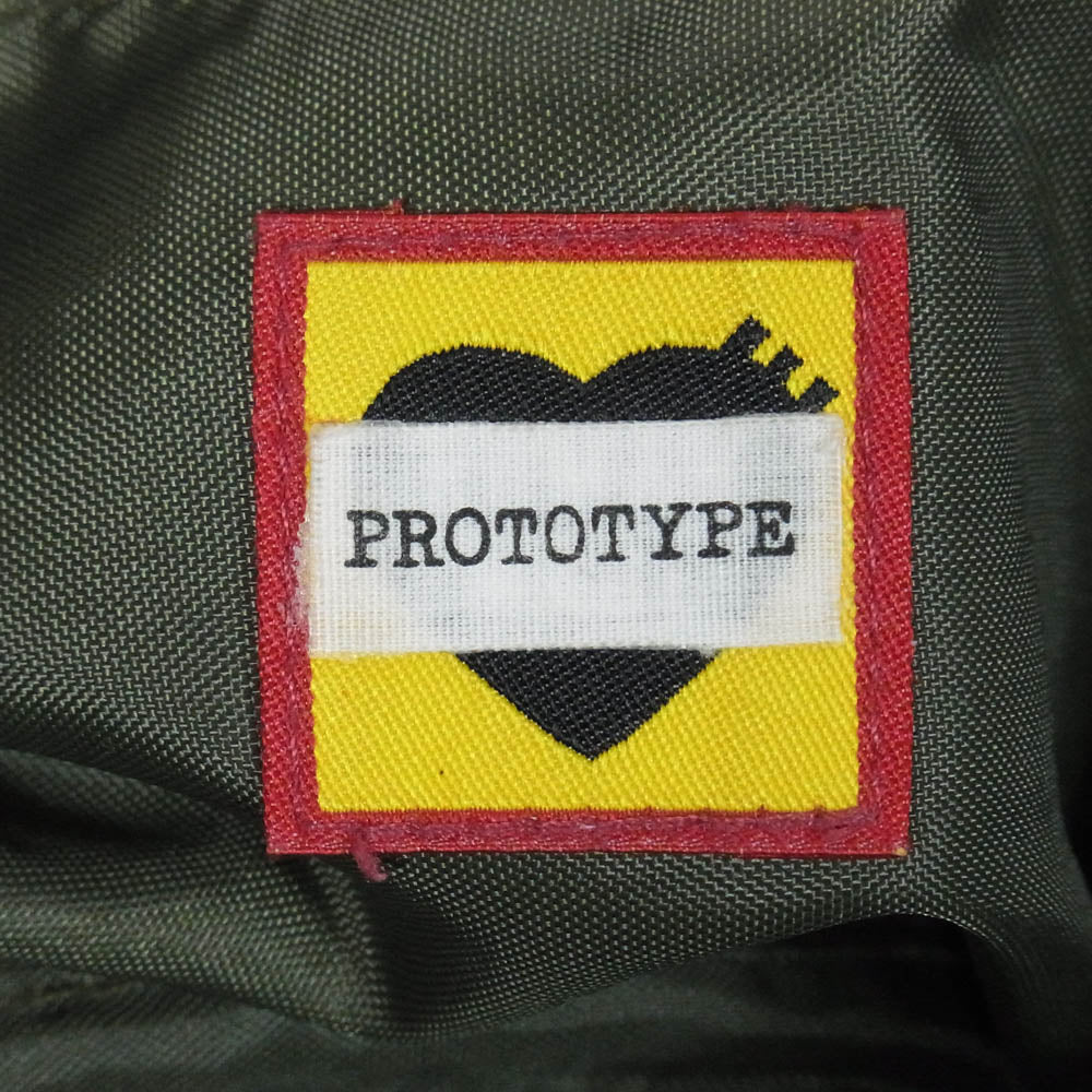 HUMAN MADE ヒューマンメイド prototype プロトタイプ Shoulder Large ショルダーラージ ショルダーバッグ カーキ系【中古】