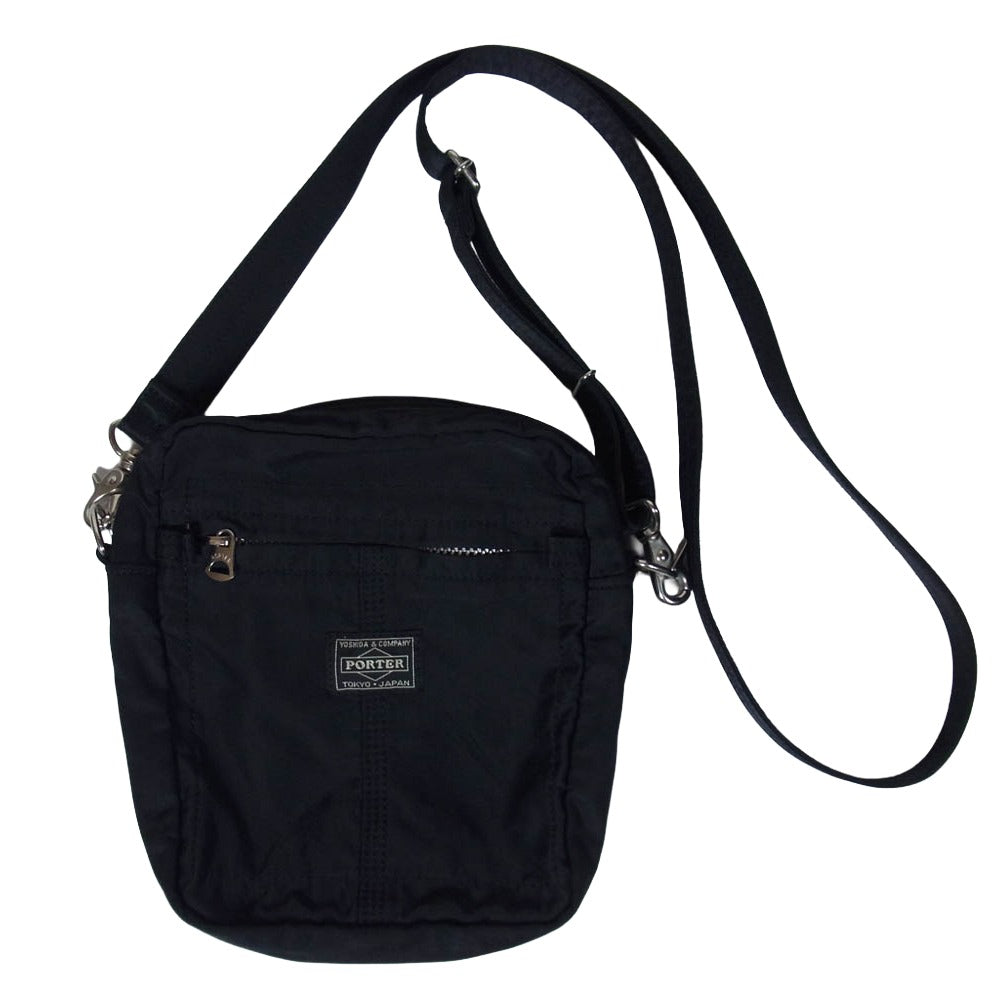PORTER ポーター 754-15116 MILE SHOULDER BAG マイル ショルダーバッグ ブラック系【中古】