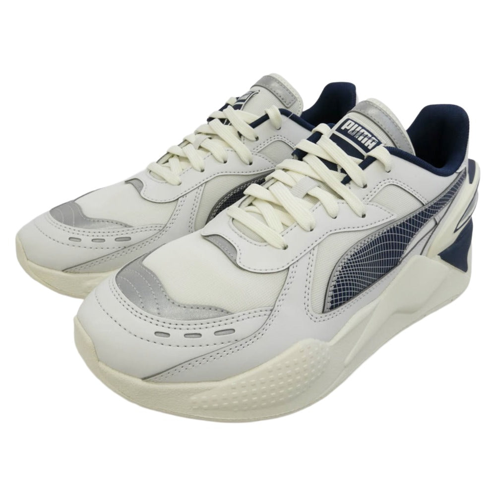PUMA プーマ 395339 01 × magforlia RS-X 40th Anniversary マグフォリア アニバーサリー ローカット スニーカー ホワイト系 27.5cm【新古品】【未使用】【中古】