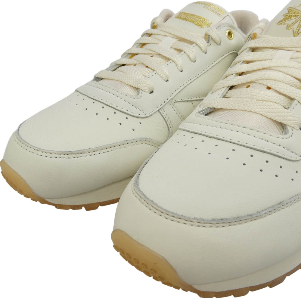 Reebok リーボック × The Streets By End. Classic Leather ストリートバイエンド クラシックレザー スニーカー ホワイト系 27.5cm【新古品】【未使用】【中古】