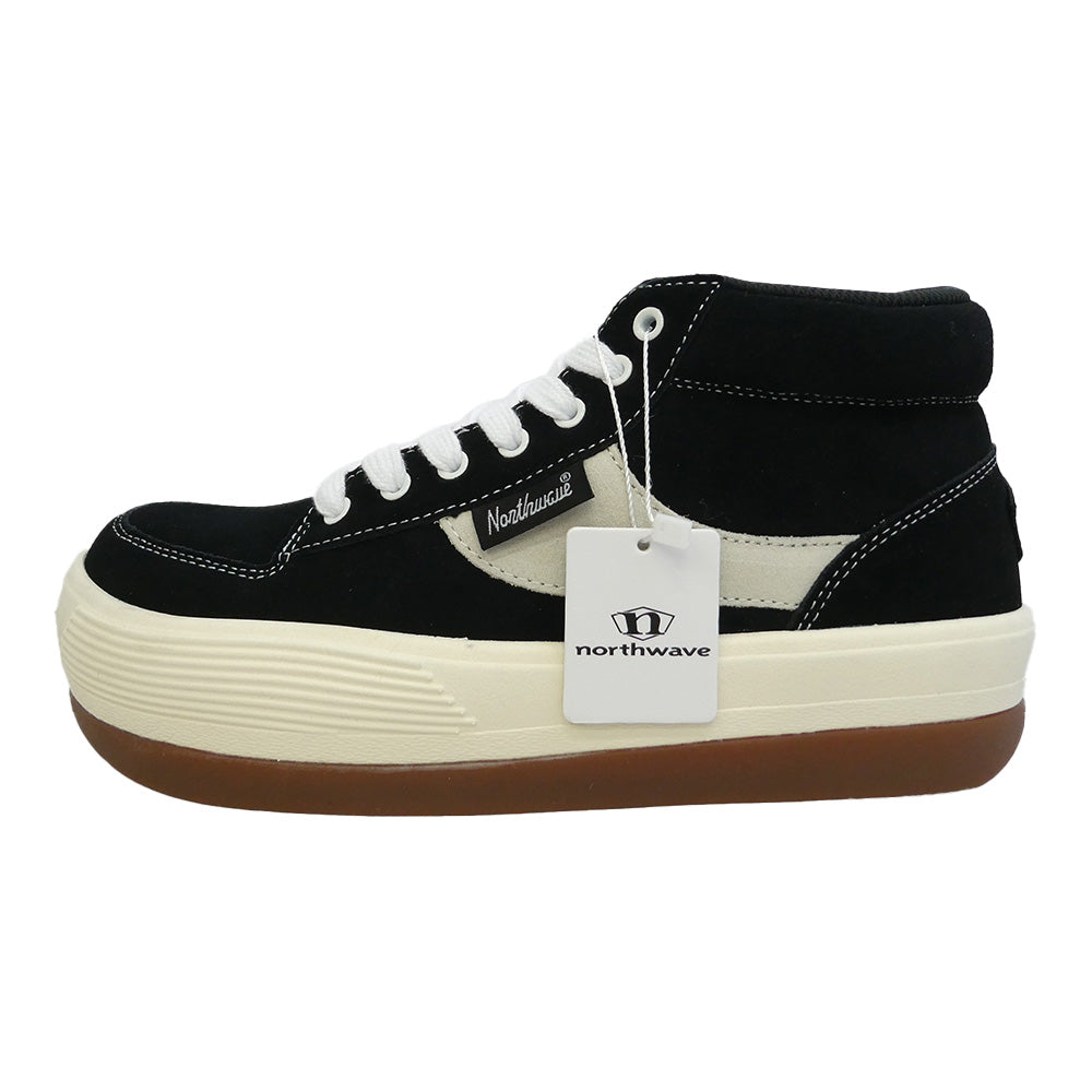 Northwave ノースウェーブ NW-002 ESPRESSO CHILLI SUEDE エスプレッソ チリ スウェード 厚底 スニーカー ブラック系 27.3cm【新古品】【未使用】【中古】